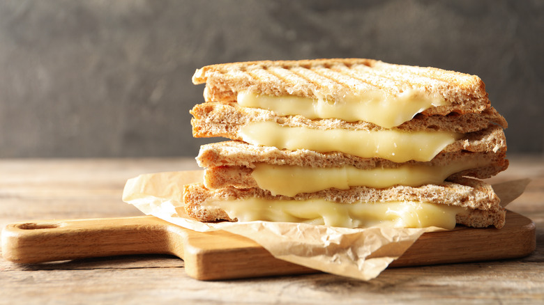 grilled cheese sandwiches