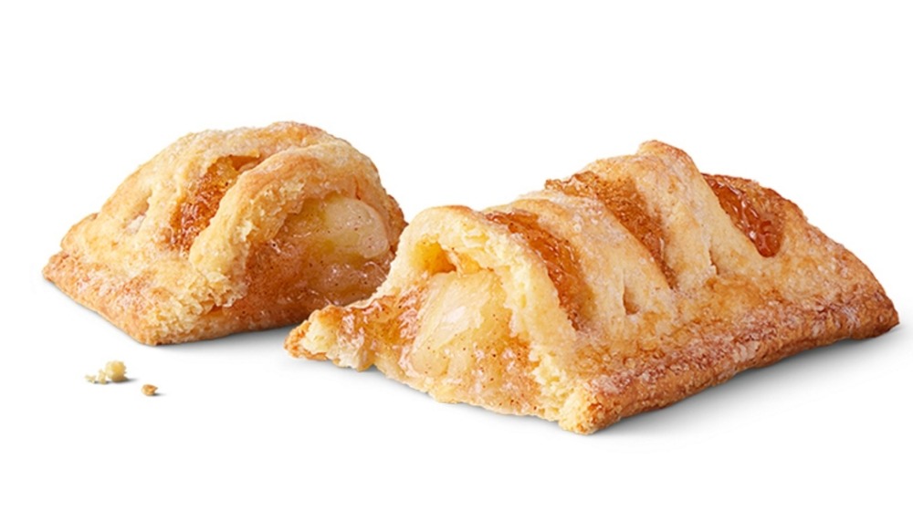 Sweet McDonald's apple pie halves