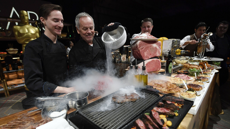 Wolfgang Puck test kitchen