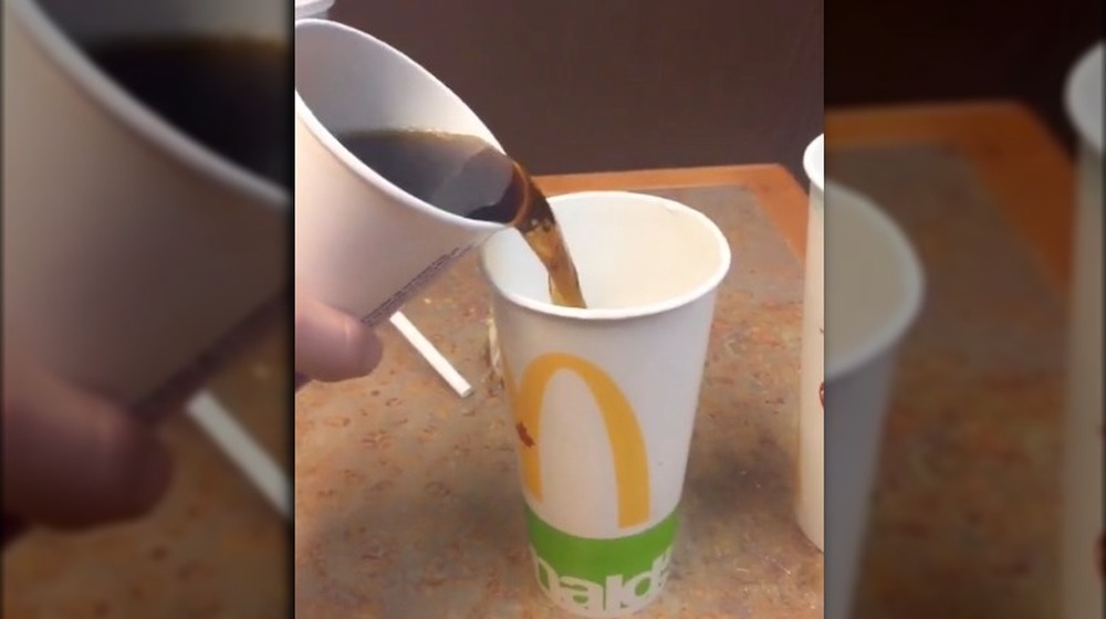 Coke cups from McDonald's