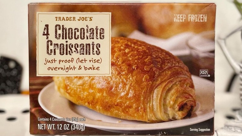Trader Joe's chocolate croissants