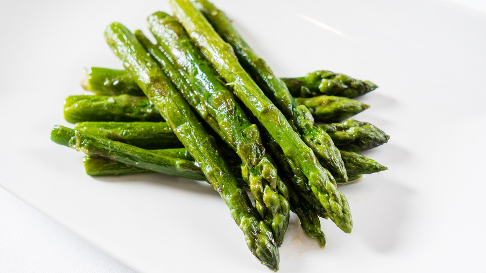 Roasted asparagus