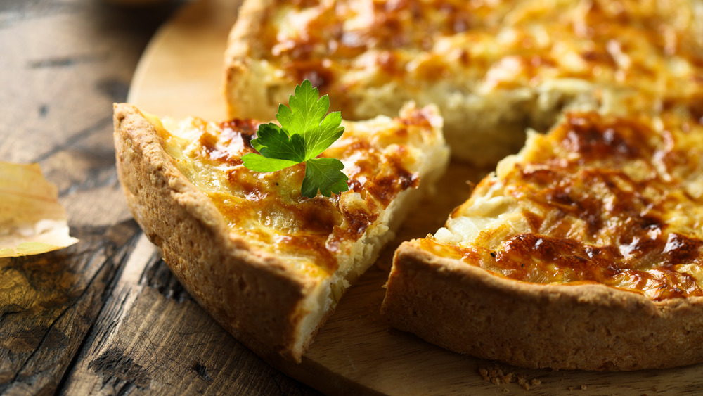 onion quiche