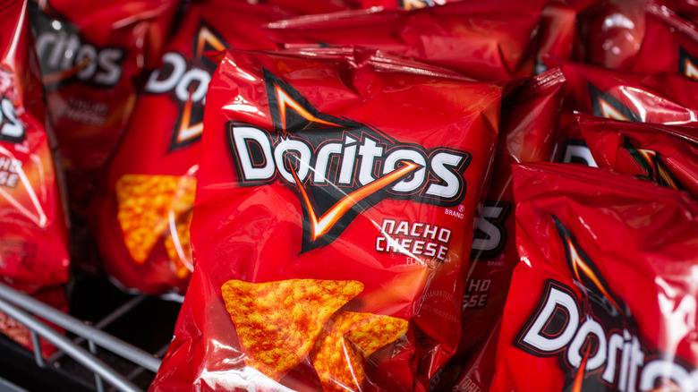 Bags of Doritos