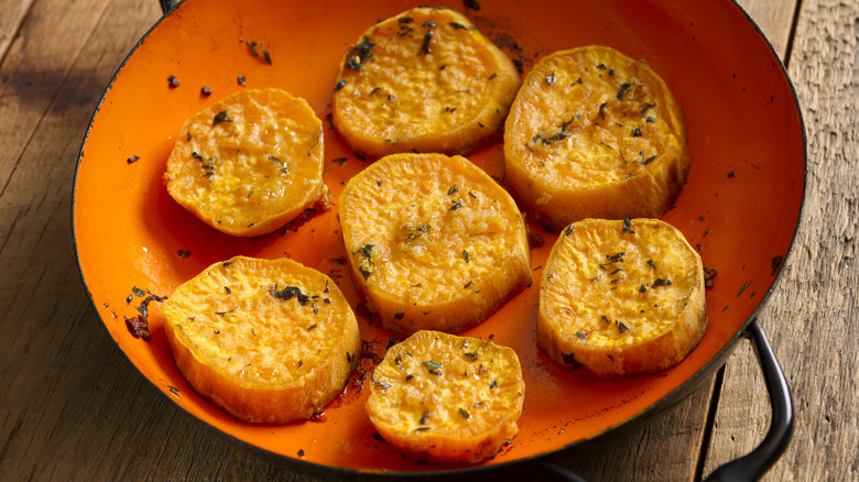roasted sweet potatoes