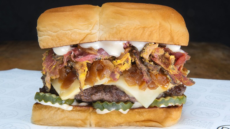 Dog Haus Uncle Morty burger