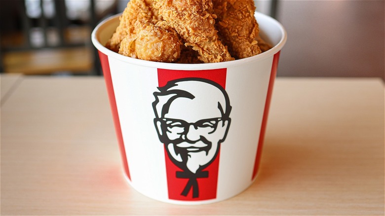 Bucket of KFC