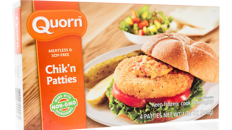 Quorn meatless chicken patties
