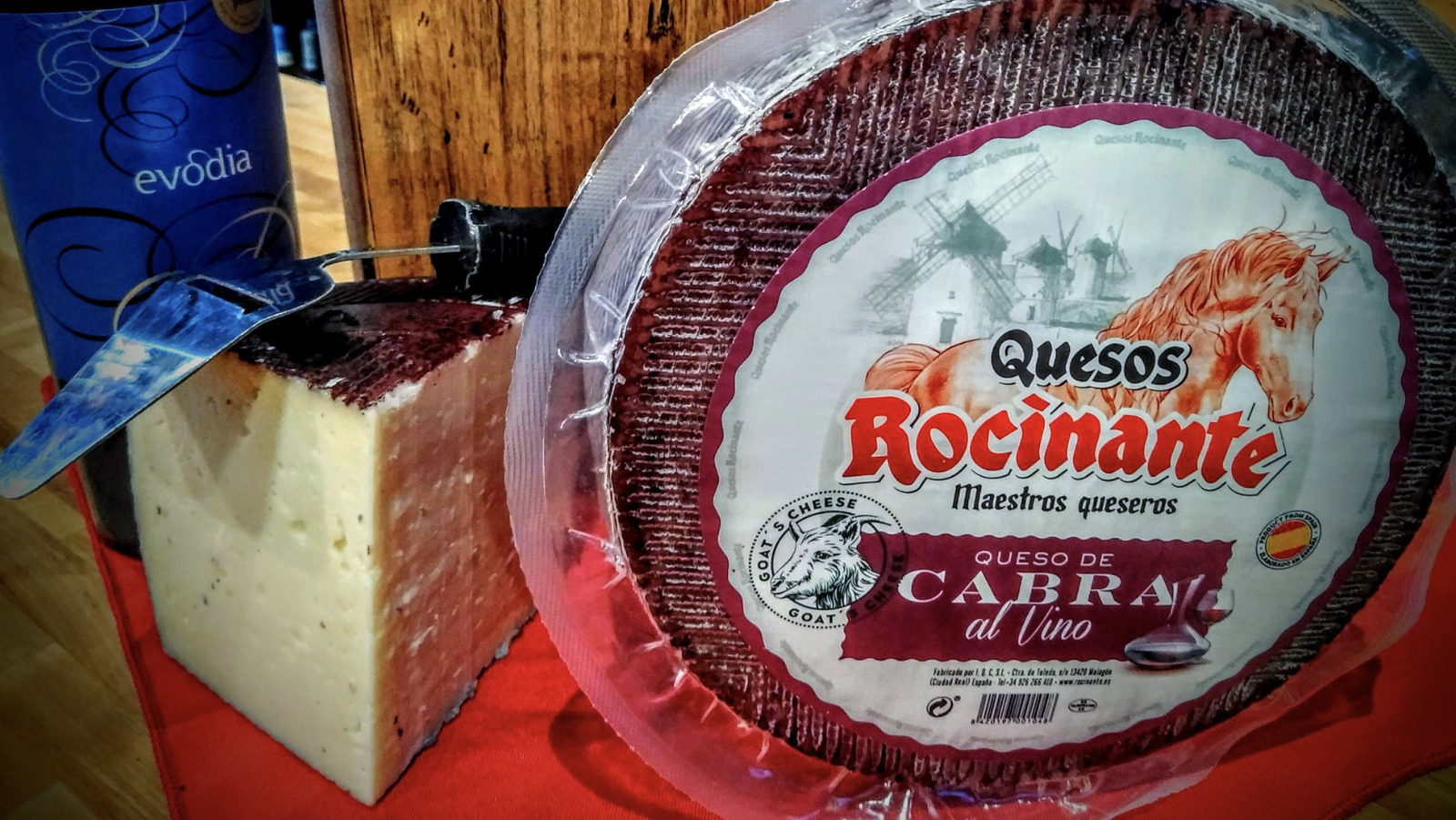 Drunken Goat Is The Spanish Cheese That's Soaked In Red Wine