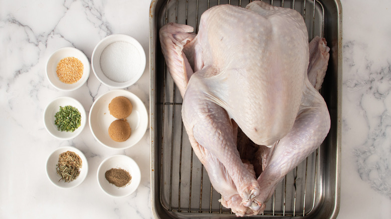 turkey and dry brine ingredients