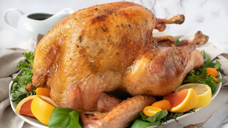 whole roasted turkey