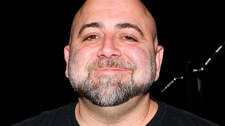 Duff Goldman smirking