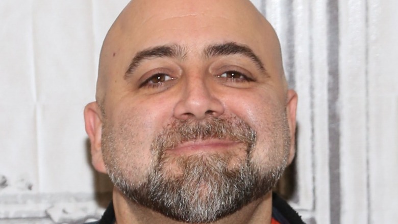 Duff Goldman smirking