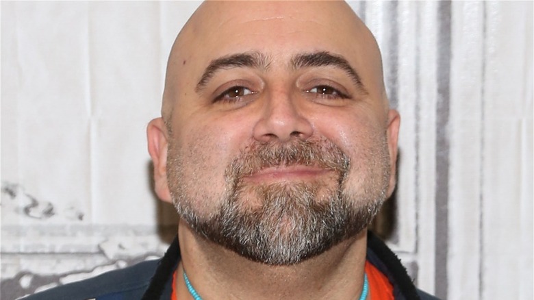 Duff Goldman smiling face with hat