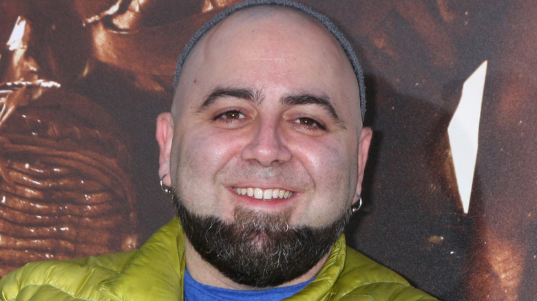 Duff Goldman smiles with beard