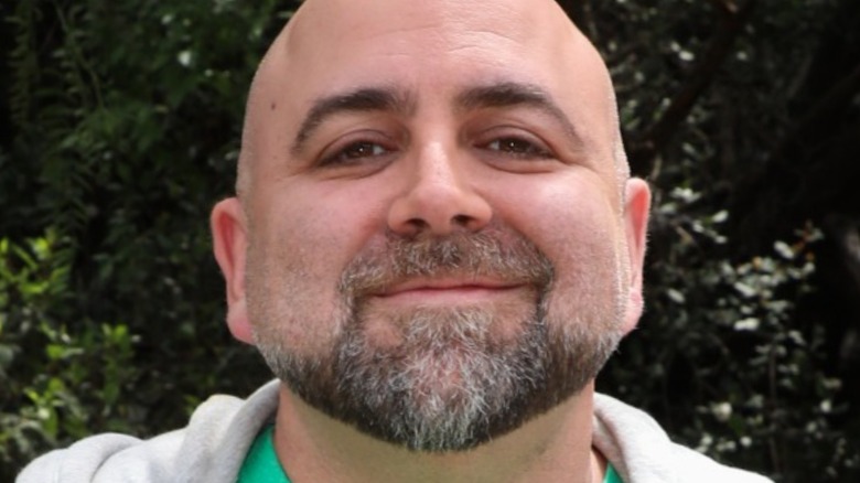 Close up of Duff Goldman