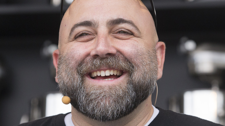 Duff Goldman smiling on stage