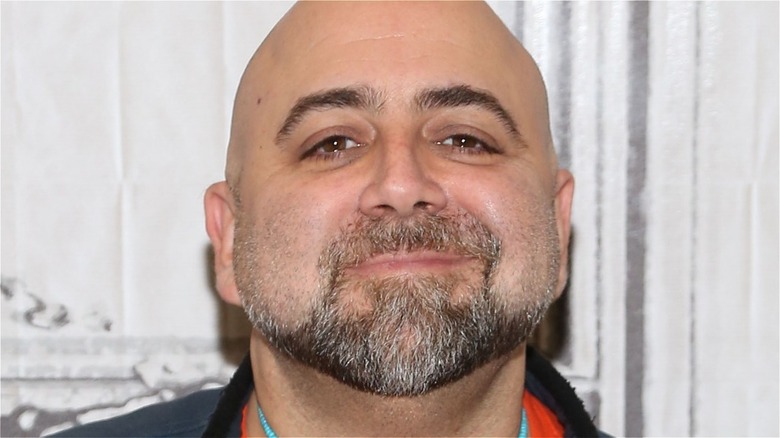 Duff Goldman smirking