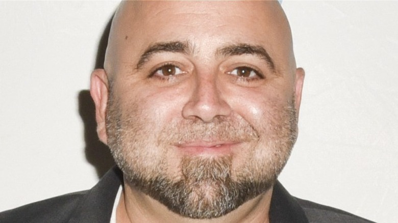 Duff Goldman sideways grin