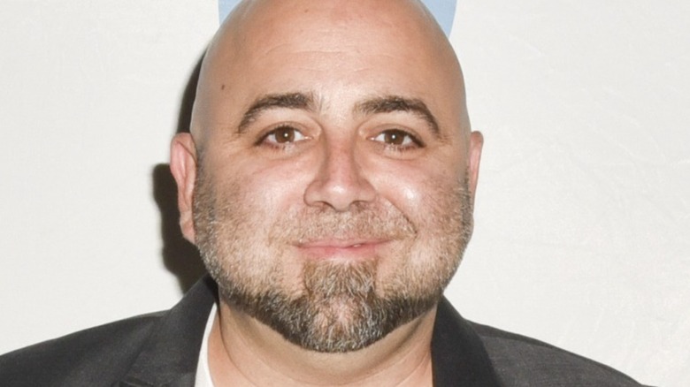 Close up of Duff Goldman