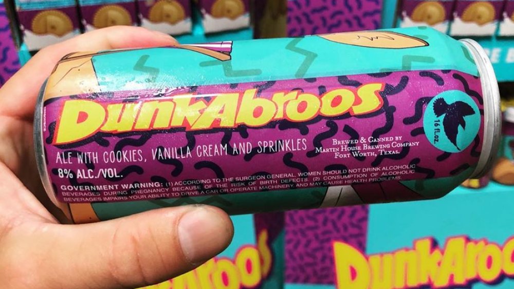 DunkAbroos label design