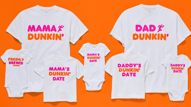 Dunkin' x Carter's clothing line 