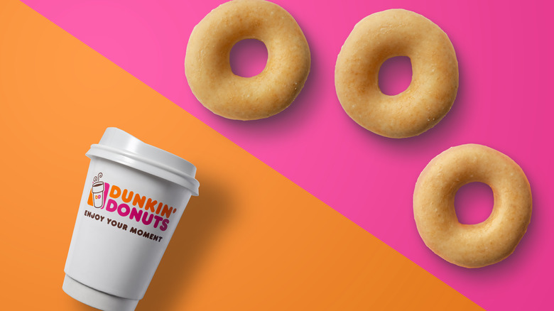 Dunkin donuts and coffee