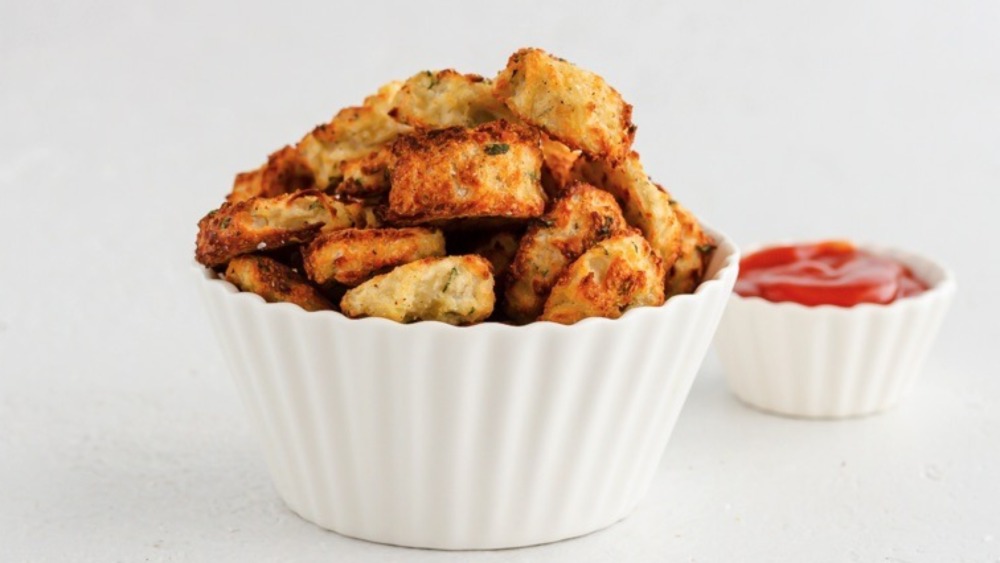 Dunkin' Donuts hash browns copycats served in a bowl