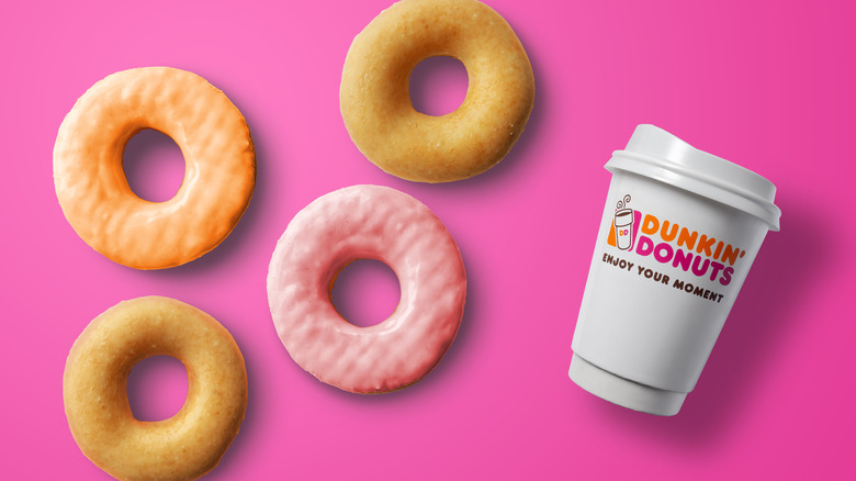 Dunkin' coffee and donuts