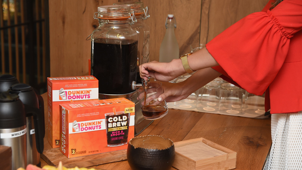 Dunkin' cold brew