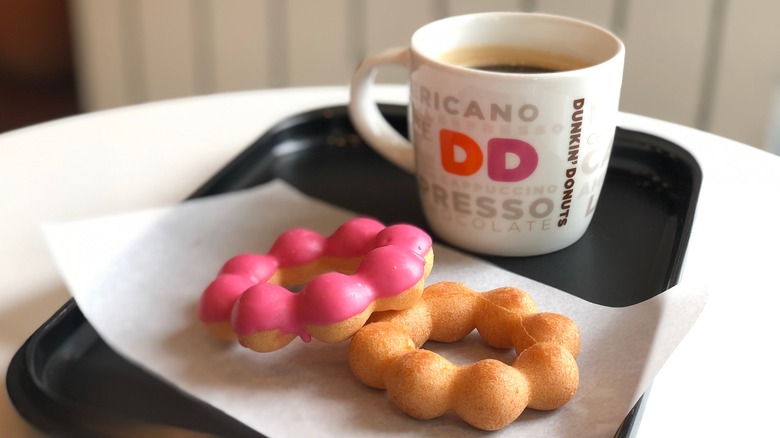 Dunkin' donuts and coffee