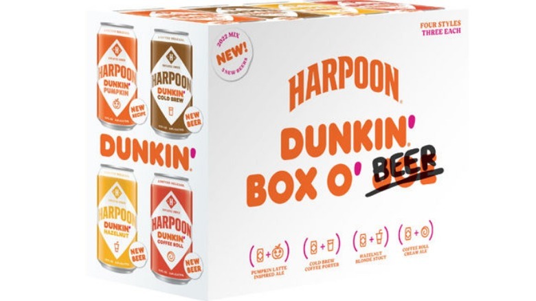 Harpoon Dunkin' Box O' Beer mix pack
