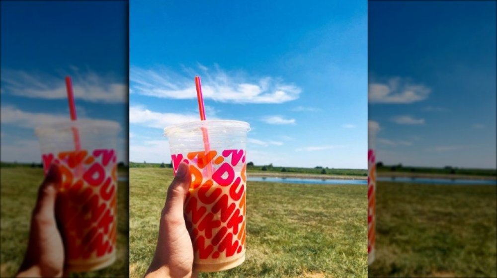 Dunkin's iced coffee