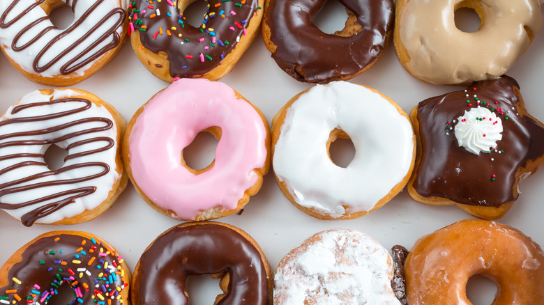 Donuts in box