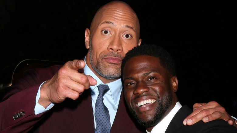 Dwayne Johnson and Kevin Hart