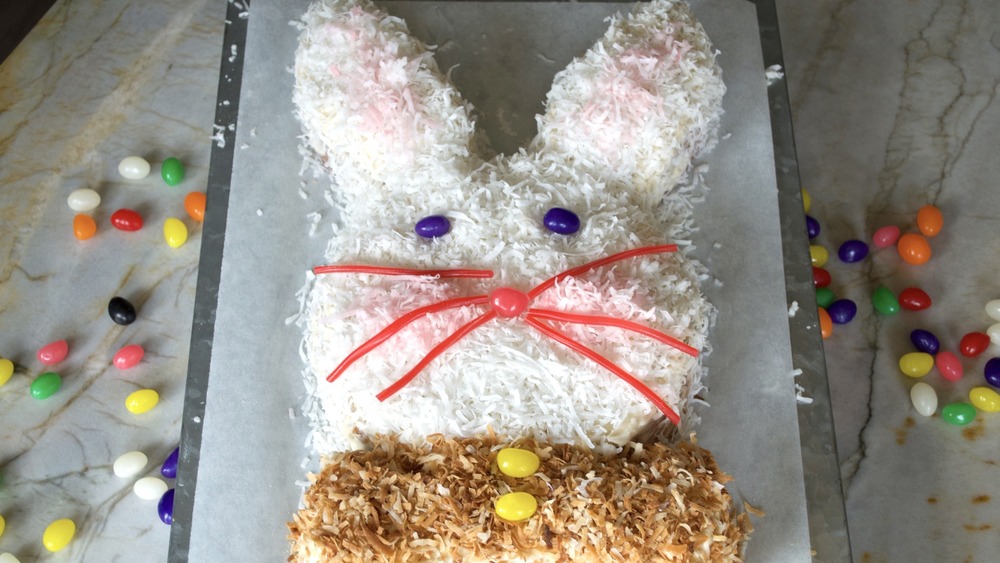 Easter bunny cake