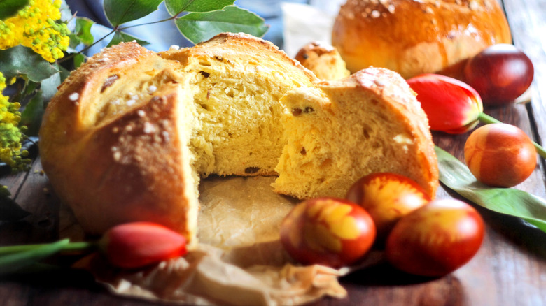 Pinca Croastian Easter bread