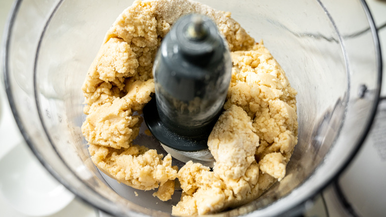 almond paste in food processor