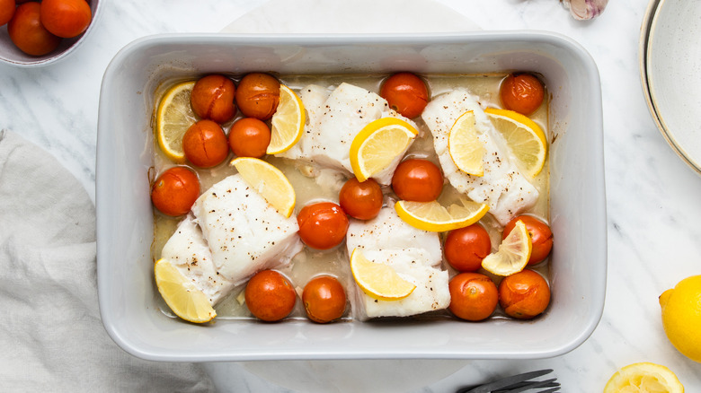 Easy baked cod