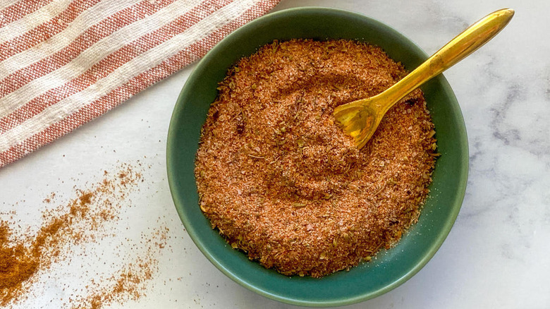 spice blend in bowl