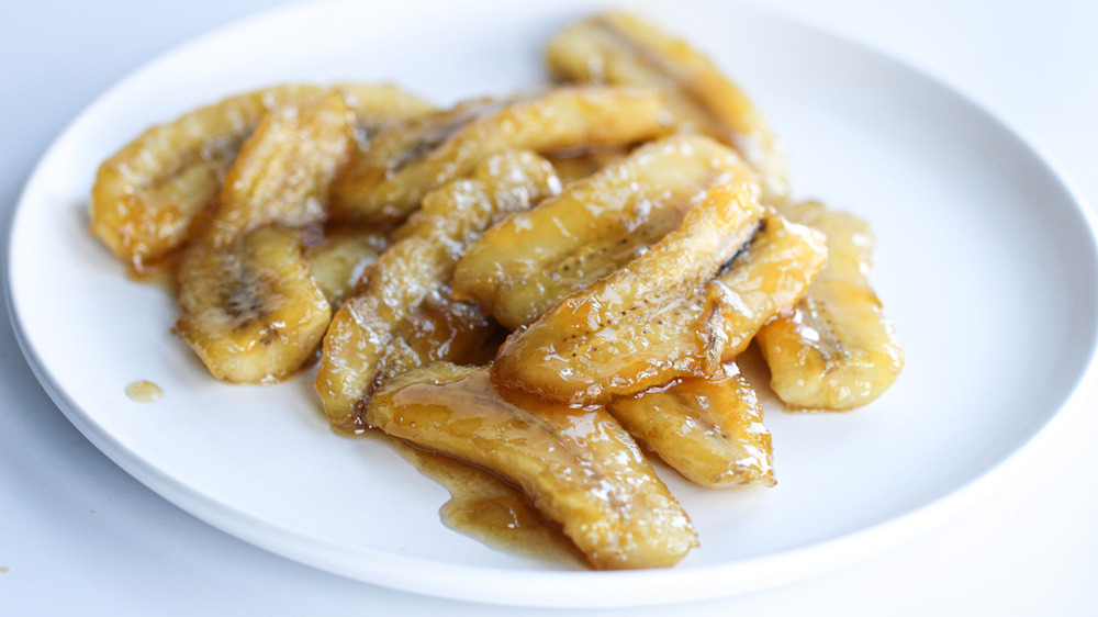 easy caramelized bananas