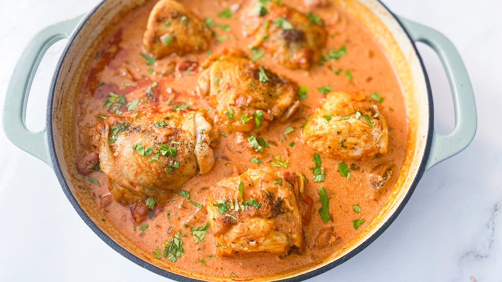 chicken paprikash