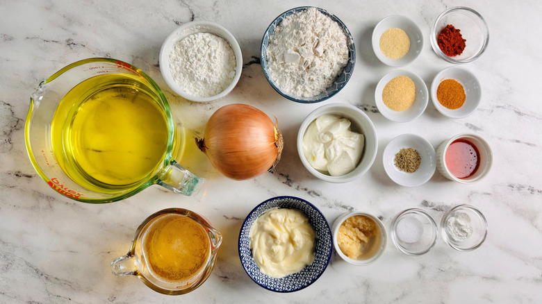 Ingredients for Texas Roadhouse Cactus Blossom