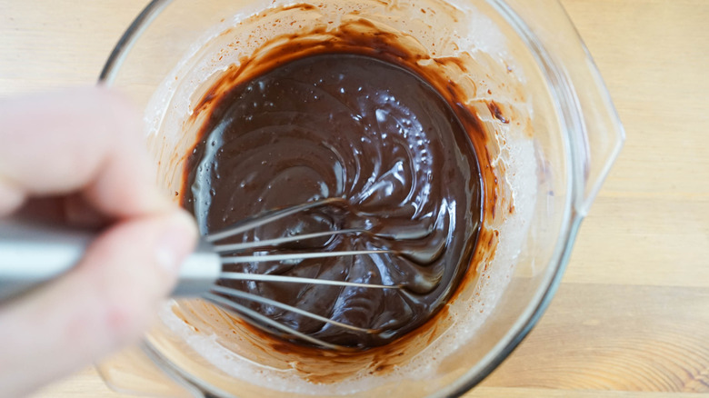 HoHo cake ganache
