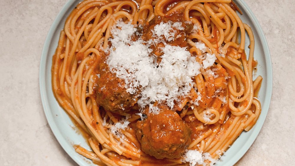 Instant Pot Spaghetti and Meatballs recipe 