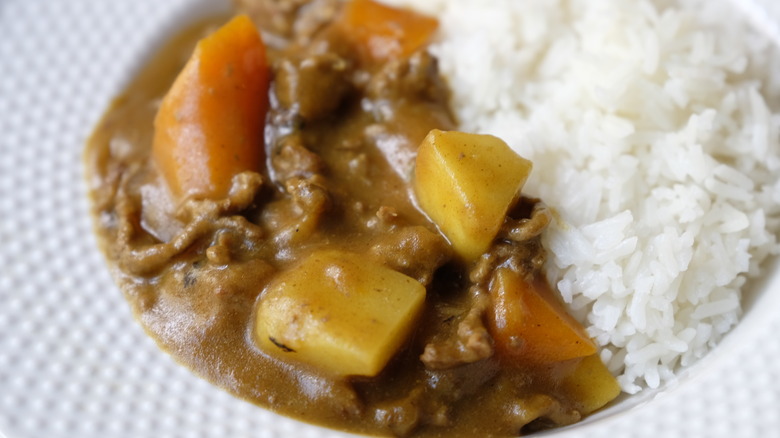 Easy beef curry