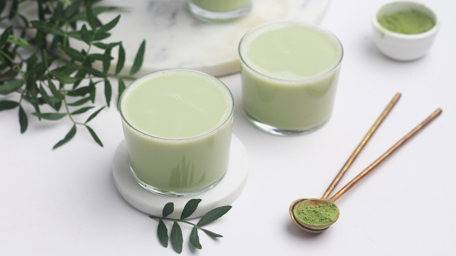 Matcha Green Tea Kit, Matcha Latte At Home