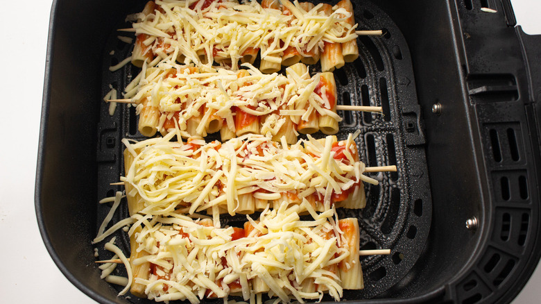 pasta skewers in air fryer