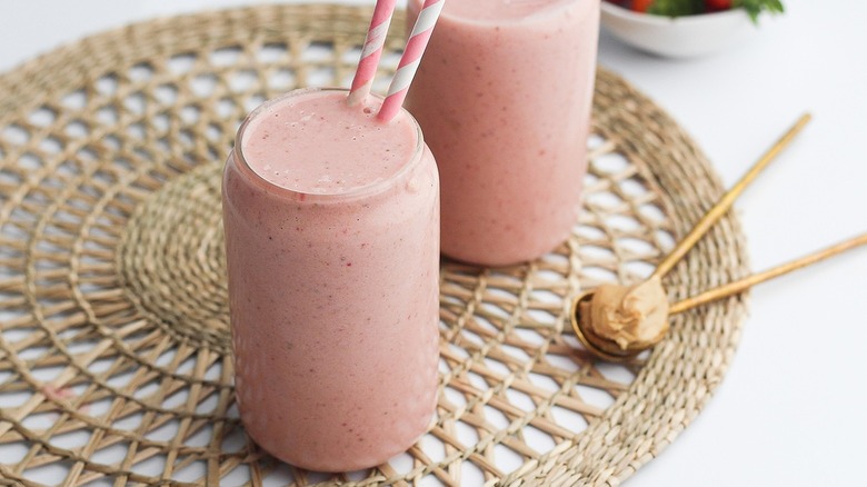 Peanut Butter and Jelly Smoothie