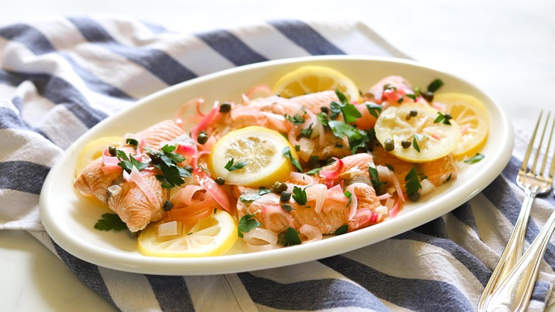 Easy Poached Salmon Recipe